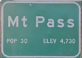 Image for Mountain Pass, California - Interstate 15 Southbound - Elevation 4730 feet