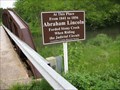 Image for Abraham Lincoln Forded Stony Creek marker - Oakwood, IL