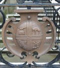 Image for Municipal Coat of Arms on Library Gates – Bury, UK