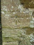 Image for Cut Bench mark with rivet - All Saints Church, North Runcton, Norfolk