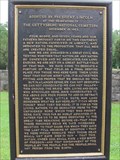 Image for Gettysburg Address, Shiloh National Cemetery - Shiloh, TN