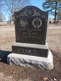 Image for Martin Walsh - Rosedale Cemetery - Ada, OK