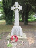 Image for Conington War Memorial- Cambs