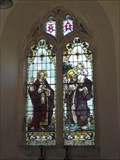 Image for Stained Glass Window - St Christopher's Church, Winfrith Newburgh, Dorset, UK