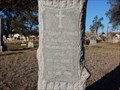 Image for Pedro Sirio - San Fernando Cemetery #1, San Antonio, Texas USA