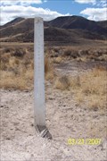 Image for BLM Pony Express trail marker