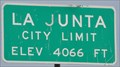Image for La Junta, Colorado ~ Elevation 4066 Feet