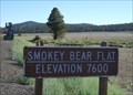 Image for Smokey Bear Flat, CA 7600 Feet
