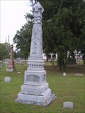 Image for Streeter Zinc Headstone - McCafferty Cemetery - Romeo, MI
