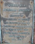 Image for World War memorial building - Beverly, NJ
