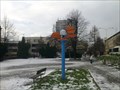 Image for Distance arrows on T.G.Masaryk Square - Havirov, Czech Republic