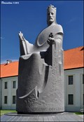Image for Statue of King Mindaugas at the National Museum of Lithuania (Vilnius - Lithuania)