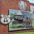 Image for Route 66 Mural - Davenport, Oklahoma, USA.