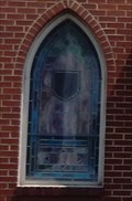 Image for Stained Glass Window in the front of the church - Friendship Baptist Church - Dundalk MD