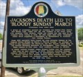 Image for Jackson's Death Led to 'Bloody Sunday' March - Marion, AL