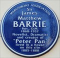 Image for Sir James Matthew Barrie - Bernard Street, London, UK