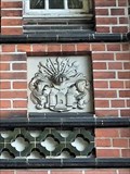 Image for Hamburg-Wappen über dem Eingangstor zum Bergedorfer Schloß (außen) - Hamburg - Hamburg, Germany