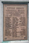 Image for Etowah Memorial Bridge, Gadsden, AL.