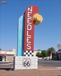 Image for Needles Route 66 Sign ~ Satellite Oddity ~ California, USA.