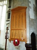 Image for Combined War Memorial, St Mary’s Church, Saffron Walden, Essex, UK