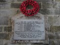 Image for Great War Memorials - St George's Church, Langton Matravers, Dorset, UK