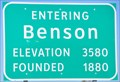 Image for Benson, Arizona (Eastern Approach) ~ Elevation 3580 Feet