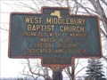 Image for West Middlebury Baptist Church - West Middlebury, New York