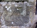 Image for Cut Bench Mark on St. Andrew & St. Mary Church, Fletching, Sussex.