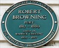 Image for Robert Browning - Warwick Crescent, London, UK
