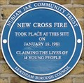 Image for New Cross Fire - 30 years - New Cross Road, London, UK