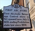 Image for First ABC Liquor store in North Carolina