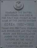 Image for Luke 12:6 - Korea Memorial Plaque - Stoke, Stoke-on-Trent, Staffordshire, UK.