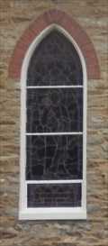 Image for Stained Glass Window on the side of historic St. Joseph Church - Frederick MD