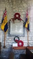 Image for Combined WWI / WWII memorial plaque - St John the Baptist - Tisbury, Wiltshire