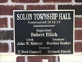 Image for Solon Township Hall - 2012-13 - Cedar Spring, Michigan