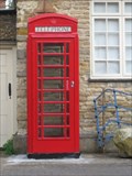 Image for Red Telephone Box - Wollaston Museum, High Street, Wollaston, Northamptonshire, UK
