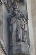 Image for Monarchs - Queen Anne On Side Of City Hall - Bradford, UK