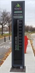 Image for Compteur de cyclistes - Avenue Park-Stanley, Ahuntsic - Montréal, Québec