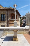 Image for Small, Simple Cross in Plaza de Pellai Forgas  – Begur, Spain