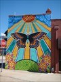 Image for Bright butterfly mural - Enid, OK