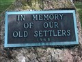 Image for Old Settlers - Sand Lake, Michigan
