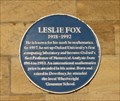 Image for Leslie Fox - Dewsbury, UK