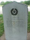 Image for In Memory of the Pioneer Builders