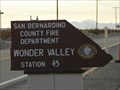 Image for San Bernardino County Fire Department - Wonder Valley - Station 45