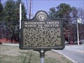 Image for McPherson's Troops March to Decatur - GHM 060-7 - Fulton Co., GA