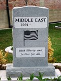 Image for Middle East Wars Memorial - Tooele, Utah USA
