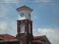 Image for First Baptist Church Clock  -  Jerseyville, Illinois.