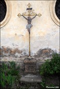 Image for Cross at the Founding of the Holy Cross Church / Kríž u kostela nalezení Svatého kríže (Frýdlant, Czech Republic)