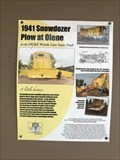 Image for 1941 Snowdozer Plow at Olene - Olene, OR