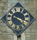 Image for Clock on wall, The Curfew, Oxford Street, Moreton in Marsh, Gloucestershire, England